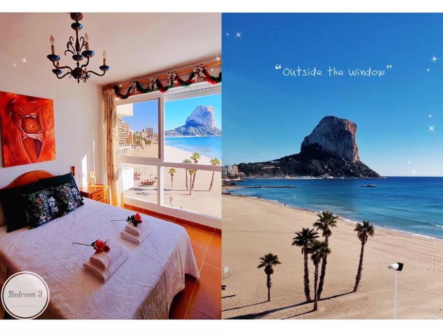 Calpe - Super Primera Linea De Playa - 3 Dormitorios 외부 사진