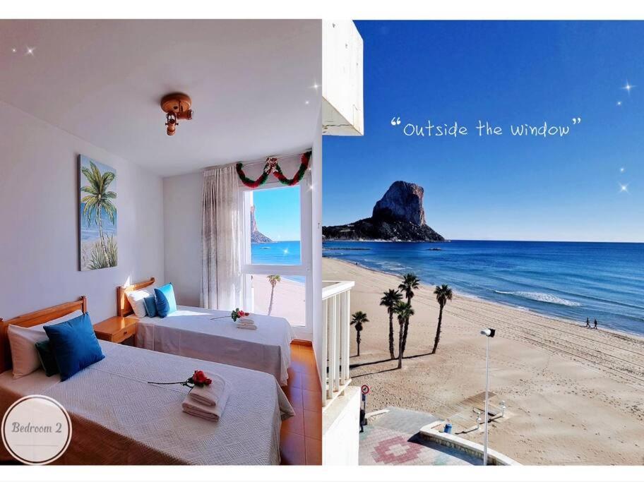 Calpe - Super Primera Linea De Playa - 3 Dormitorios 외부 사진